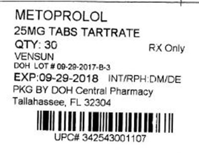 Metoprolol tartrate 25mg.jpg 11be6622-286f-4d42-98b8-876daace162c-25mg-100-label - Metoprolol tartrate 25mg